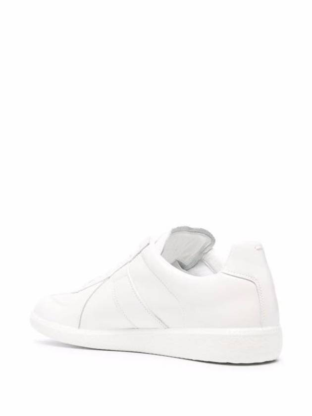 Replica Leather Low Top Sneakers White - MAISON MARGIELA - BALAAN 4