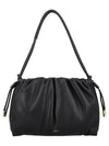 o wrinkled leather shoulder bag black - A.P.C. - BALAAN 1