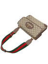 GG Supreme Canvas WEB Strap Neo Vintage Messenger Crossbody Bag 495654 - GUCCI - BALAAN 6