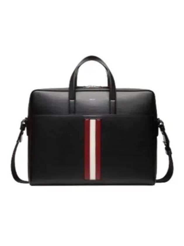 Mythos Leather Briefcase Black - BALLY - BALAAN 1