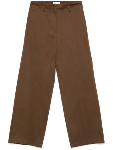 Forte Forte Trousers Brown - FORTE FORTE - BALAAN 1