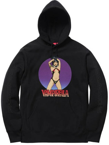 Vampirella Hooded Sweatshirt Black - SUPREME - BALAAN 1