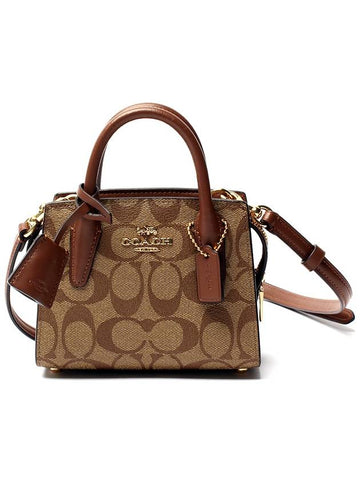 Mini Carryall Cross Bag CO975 IME74 - COACH - BALAAN 1