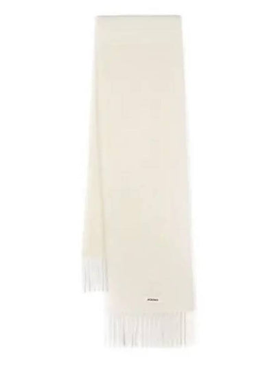 Carro Mohair Alpaca Muffler Off White - JACQUEMUS - BALAAN 2