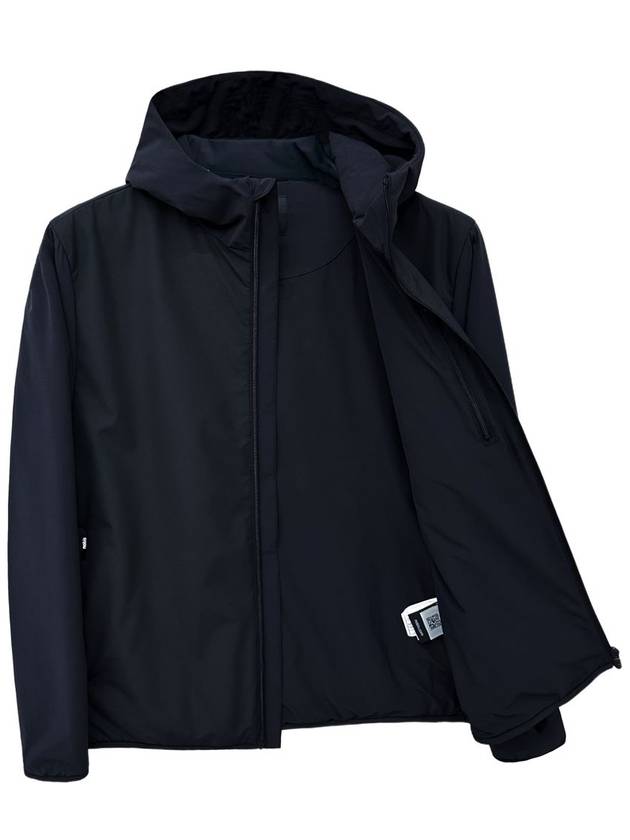 Atmos Mid Layer Zip Up Hoodie Black - NOBIS - BALAAN 4