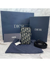 Oblique Phone Pouch Cross Bag - DIOR - BALAAN.