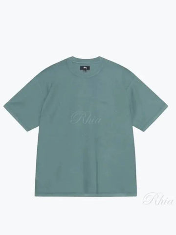 1140283 Dip Teal Inside Out Rage T Shirt - STUSSY - BALAAN 1