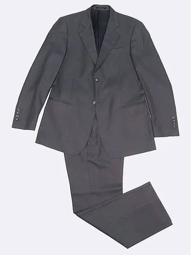 Armani gray color virgin wool blend men s suit SET 50 - GIORGIO ARMANI - BALAAN 1