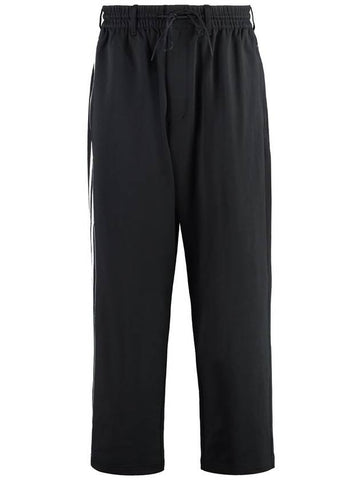 Y-3 Adidas Techno Fabric Track Pants - ADIDAS - BALAAN 1