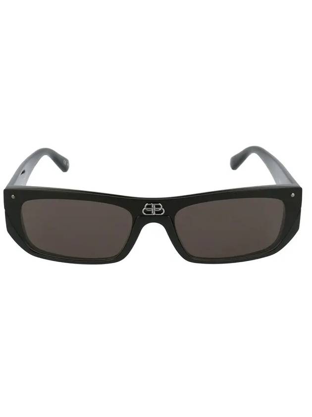 Eyewear BB Logo Flat Sunglasses Black - BALENCIAGA - BALAAN 1