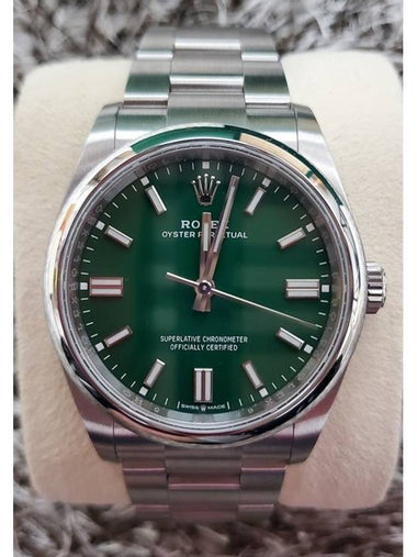 Rolex Oyster Perpetual Green 21 Years - ROLEX - BALAAN 1