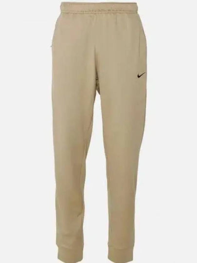 Men's Therma-Fit Tapered Fitness Track Pants Beige - NIKE - BALAAN 2