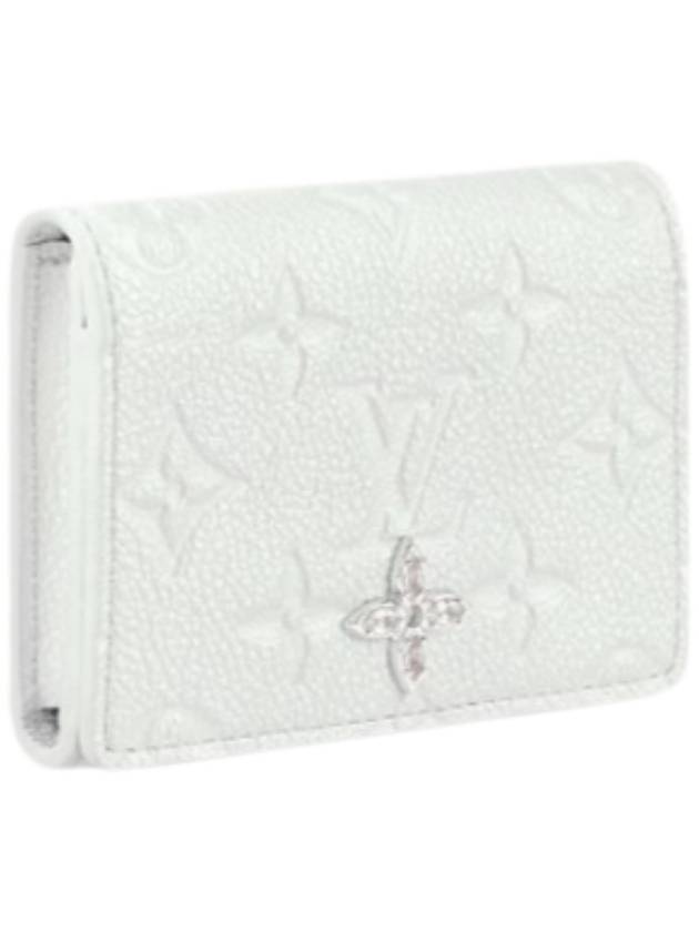 Card Wallet Business Holder Monogram Empreinte Snow White M12177 - LOUIS VUITTON - BALAAN 2