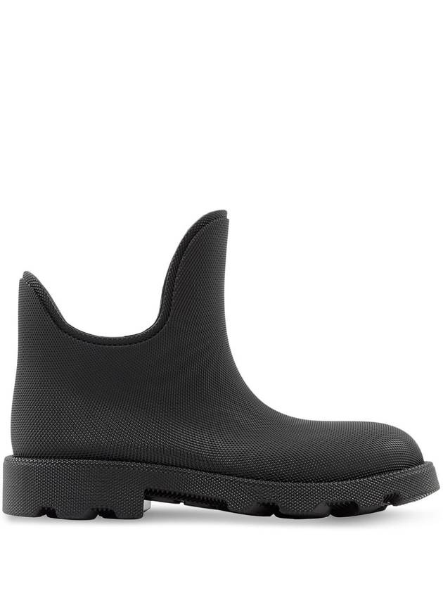 Rubber Marsh Low Ankle Boots Black - BURBERRY - BALAAN 2