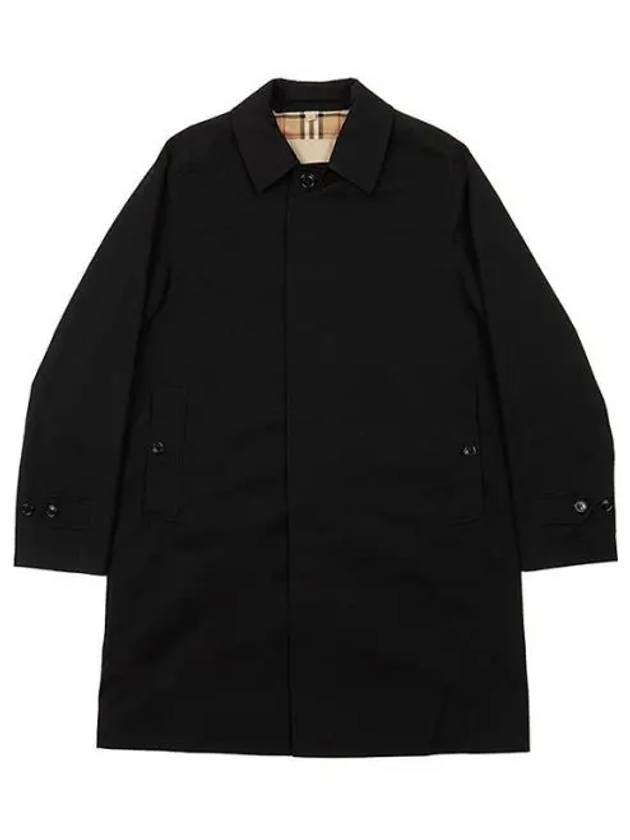 Mid-Length Camden Heritage Car Coat Black - BURBERRY - BALAAN 2