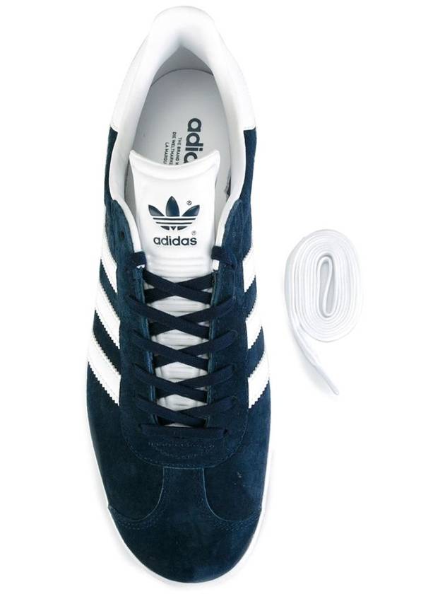 Gazelle Collegiate Low Top Sneakers Navy - ADIDAS - BALAAN 5