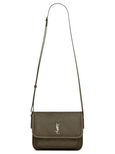 Niki Small Messenger Cross Bag Brown - SAINT LAURENT - BALAAN 1