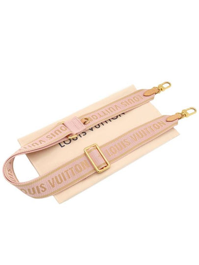 Pink jacquard bandouli re strap - LOUIS VUITTON - BALAAN 2