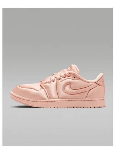 Air Jordan 1 Low Method of Make Low Top Sneakers Satin Pink - NIKE - BALAAN 2