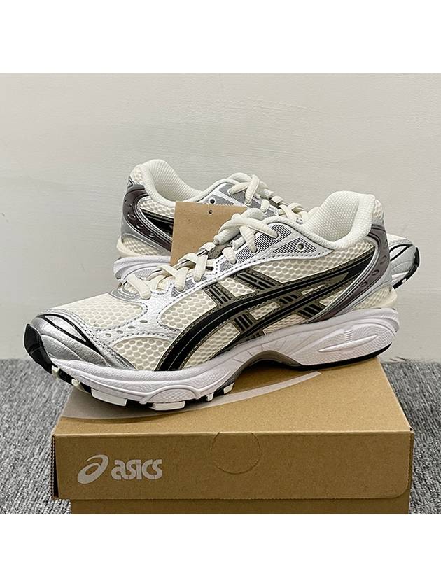 Gel Kayano 14 Low Top Sneakers Cream Black - ASICS - BALAAN 7