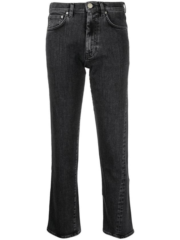 Twisted Seam Straight Jean Grey - TOTEME - BALAAN 2