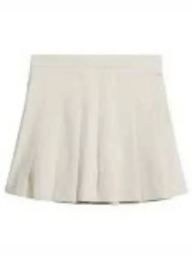 Adina Pleated Skirt Almond Milk - J.LINDEBERG - BALAAN 2