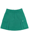 A-line cargo skirtdark green - BUTTONPLAY - BALAAN 1