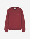 Fox Head Patch Regular Sweatshirt Red - MAISON KITSUNE - BALAAN 2