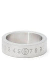 Numeric Signature Number Motif Ring Silver - MAISON MARGIELA - BALAAN 2