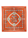 Les Becanes Silk Women s Scarf 45 H893866S 10 - HERMES - BALAAN 1