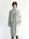 Oversized Seine Raincoat Mint Beige MCO3057 - IFELSE - BALAAN 2