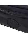 Compass Motif Pouch Bag Black - STONE ISLAND - BALAAN 7