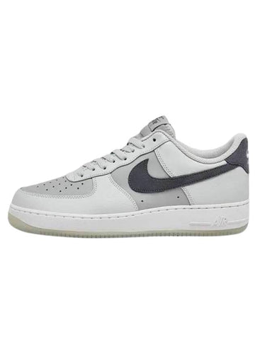 Air Force 1 07 LV8 Low Top Sneakers Wolf Grey Light Carbon - NIKE - BALAAN 1