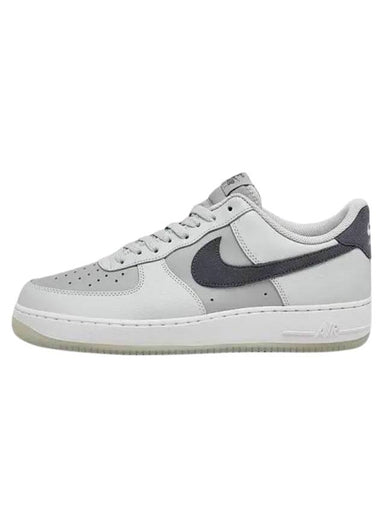 Air Force 1 07 LV8 Low Top Sneakers Wolf Grey Light Carbon - NIKE - BALAAN 1