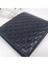 Micro GG Ssima Bifold Wallet Dark Navy - GUCCI - BALAAN 7