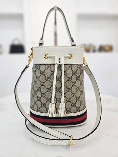 GG Ophidia small bucket bag white 550621 exhibition grade - GUCCI - BALAAN 1