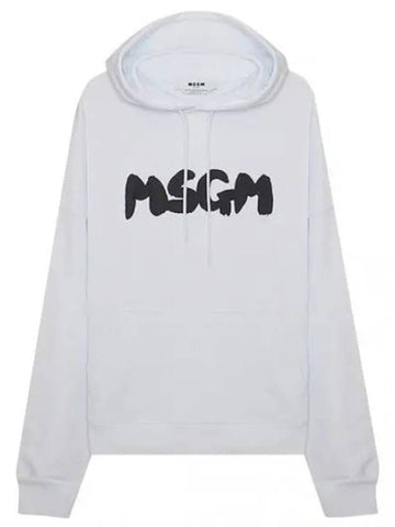 cloud logo hooded sweatshirt - MSGM - BALAAN 1