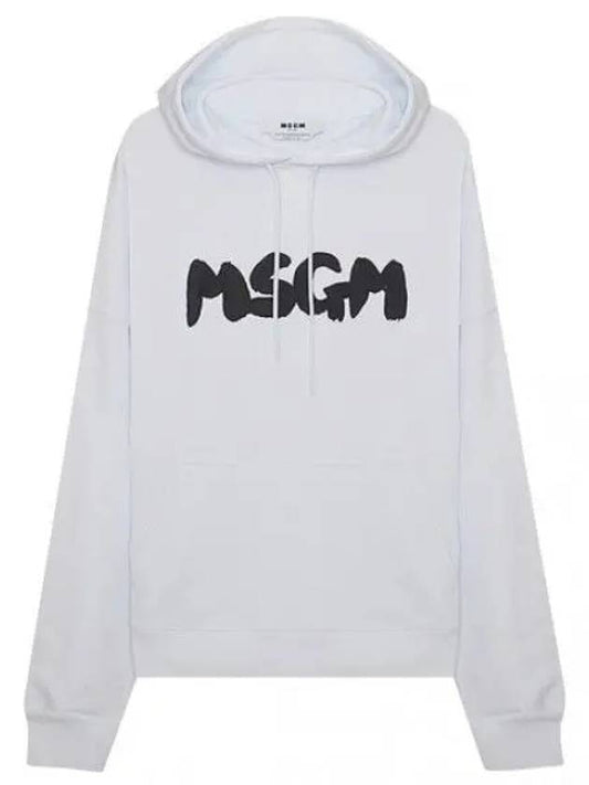 cloud logo hooded sweatshirt - MSGM - BALAAN 1