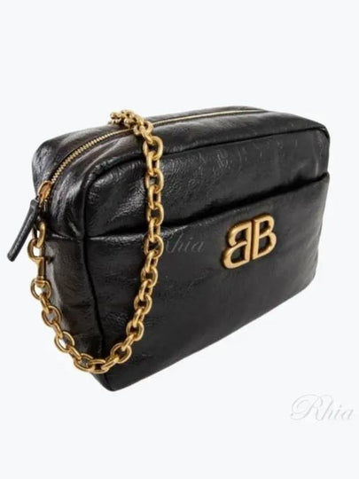 Monaco Camera Small Cross Bag Black - BALENCIAGA - BALAAN 2