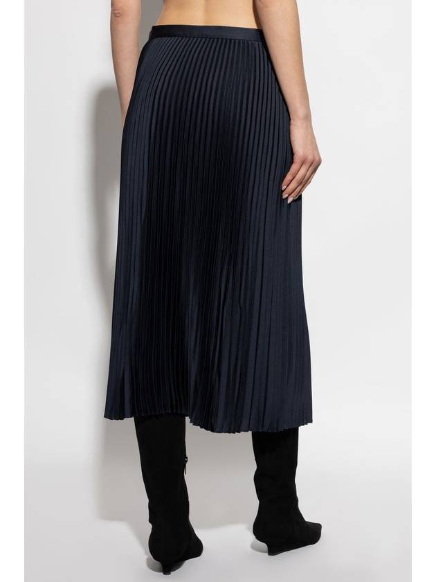 Theory Pleated Skirt, Women's, Navy Blue - THEORY - BALAAN 4