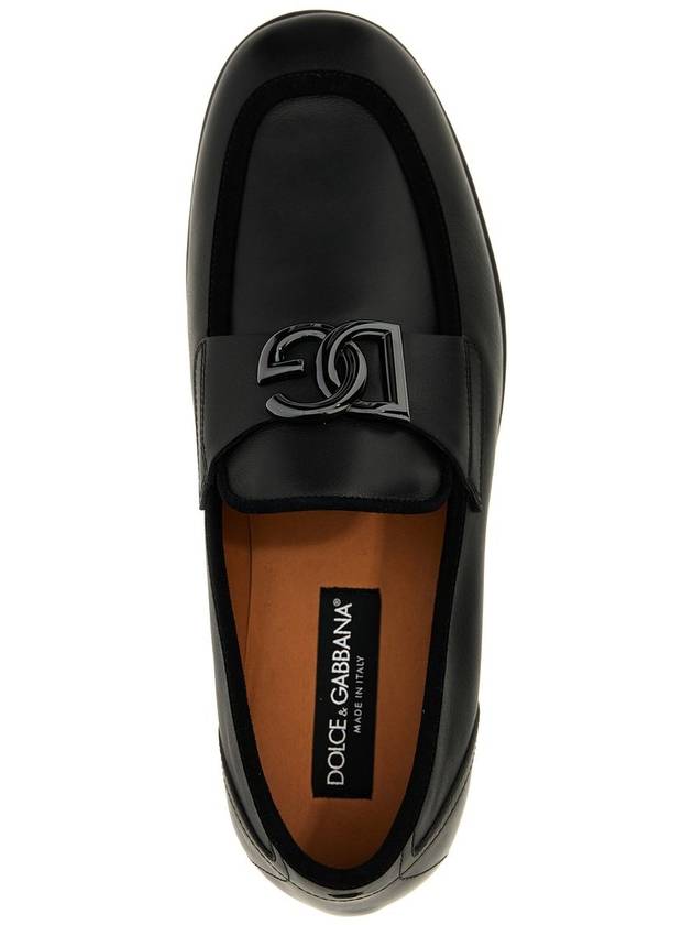 Dolce & Gabbana Logo Loafers - DOLCE&GABBANA - BALAAN 4