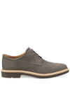 Men's London Metropole Derby Grey Nubuck - ECCO - BALAAN 2