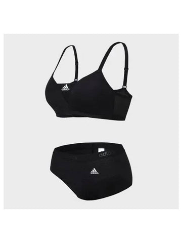 adidas UNDERWEAR Mesh Volume Support Bra Panties BK - ADIDAS - BALAAN 1