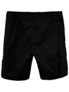 Wappen Cargo Bermuda Shorts Black - STONE ISLAND - BALAAN 3