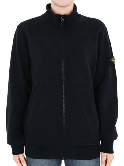 Stone Kids Waffen Patch High Neck Zip Up Jacket Black 791661120 V0029 14A Adult Wearable 271583 1101815 - STONE ISLAND - BALAAN 1