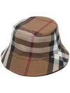 House Check Bucket Hat Brown - BURBERRY - BALAAN 2