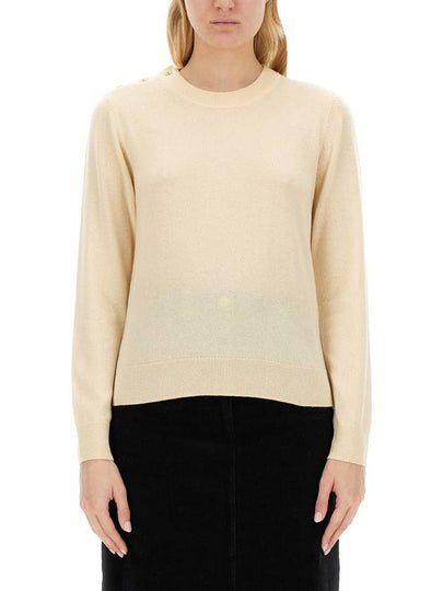 Sweater K2130 354 IVORY - GANNI - BALAAN 2