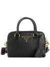 Women s Vitello Shoulder Bag 1BB108 2E8K F0002 - PRADA - BALAAN 1