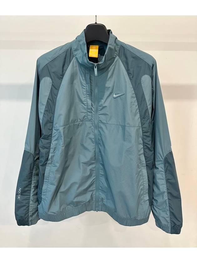 xNOCTA Windbreaker Jacket FN7666 382 Teal Blue MENS XL Euro Fit - NIKE - BALAAN 5