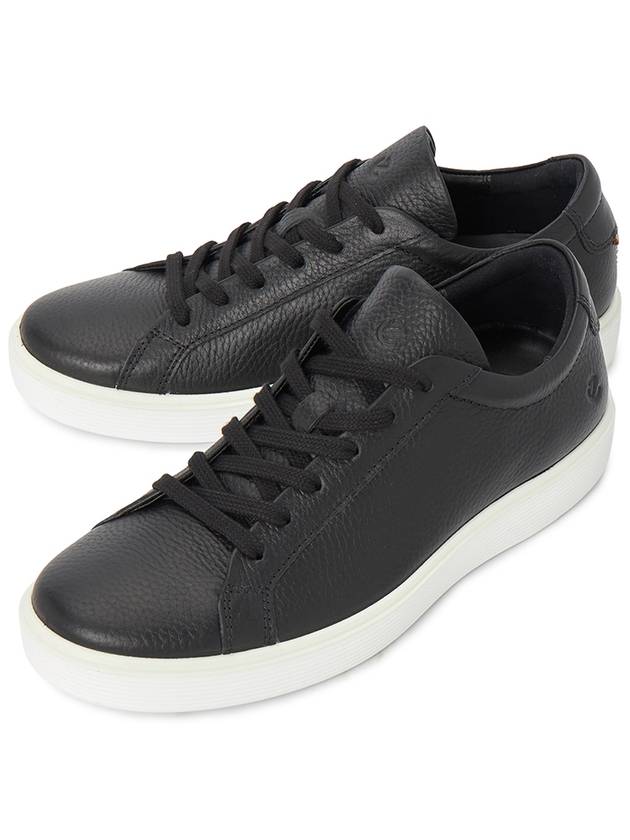 Soft 60 Low-Top Sneakers Black - ECCO - BALAAN 2